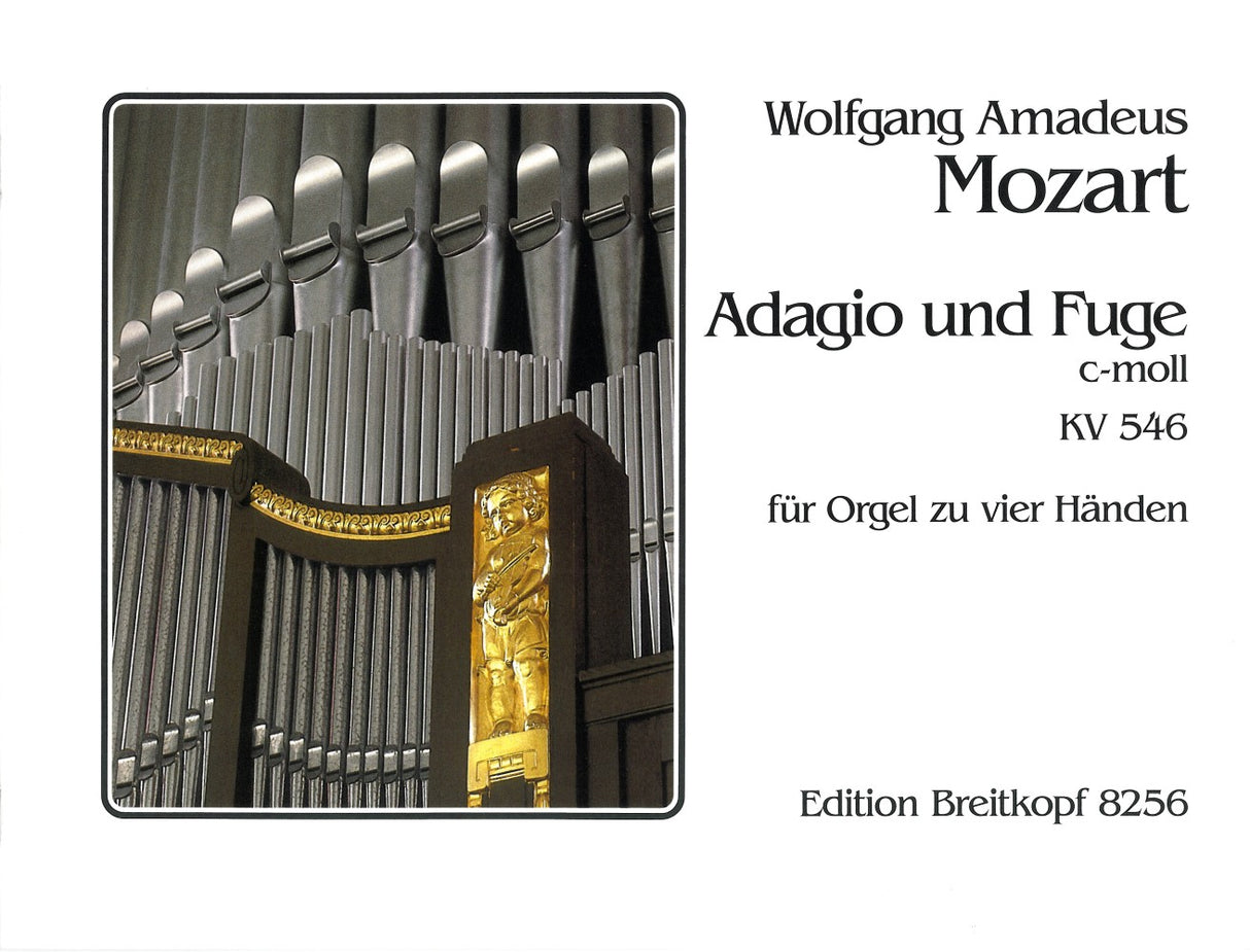 Mozart, Adagio und Fuge KV.546 (Org 4H) (Breitkopf)