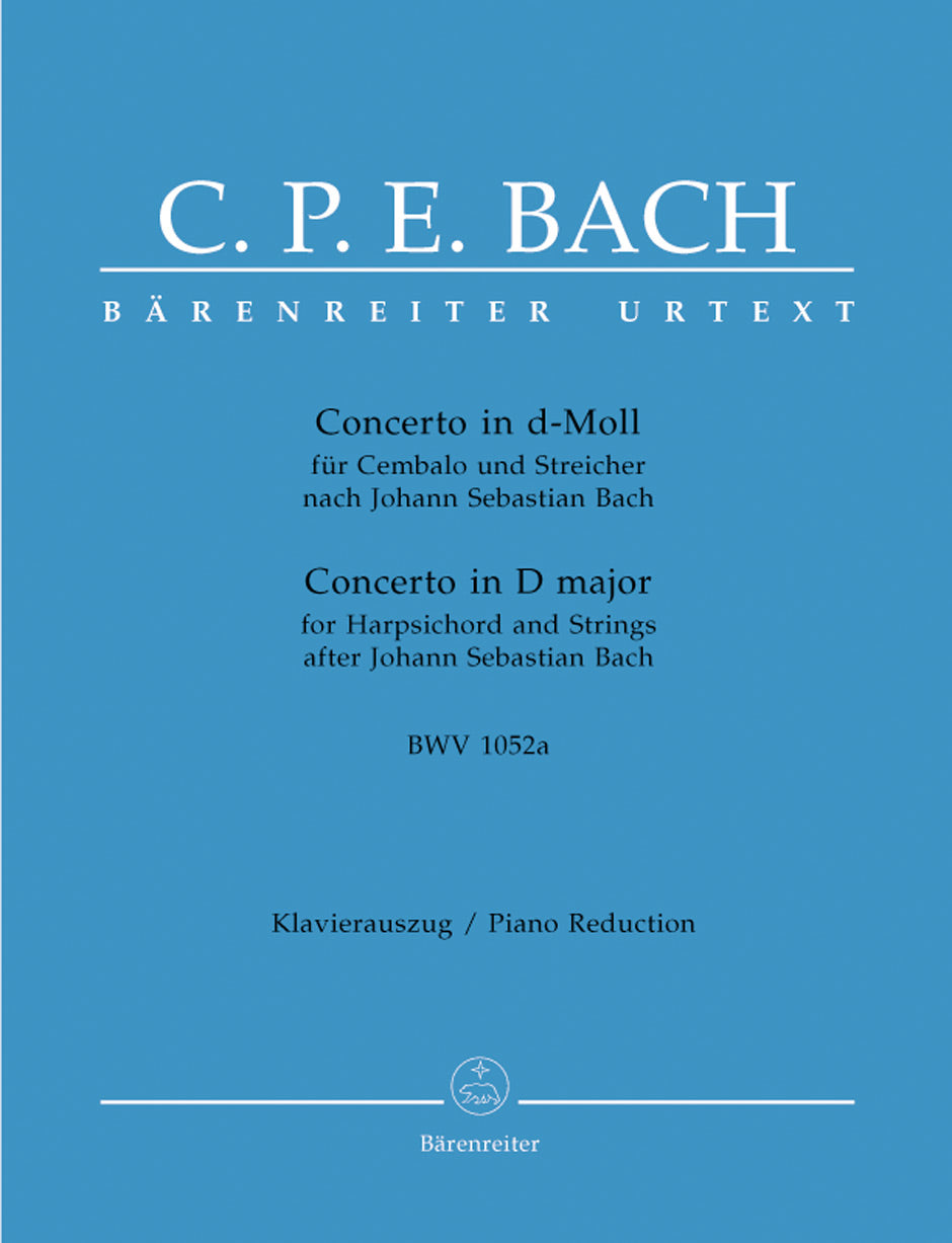 Bach,C.P.E., Concerto in d, BWV 1052a (Barenreiter)