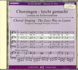 Schubert, Missa D 167: Alto (CD) (Peters)