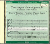 Schubert, Messe G-dur: Bass (CD) (Peters)