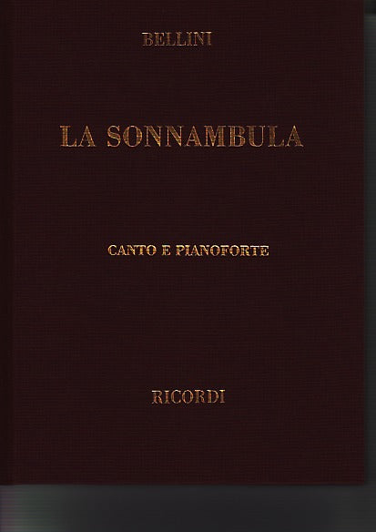 Bellini, Sonnambula [I] (CLOTH) (Ricordi)