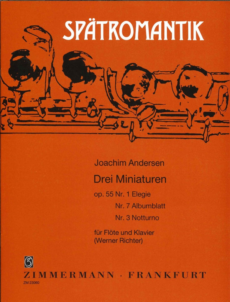Andersen, 3 Miniaturen op. 55/1, 7, 3 (Zimmermann)