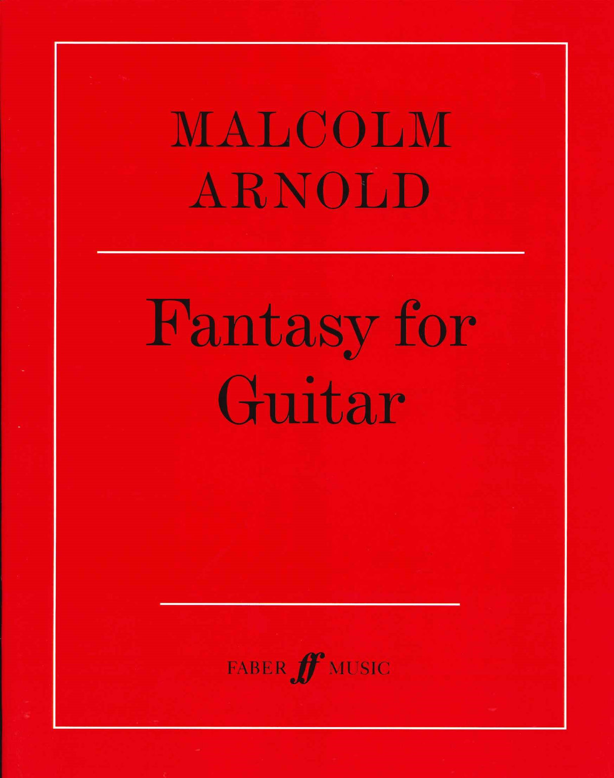 Arnold, Fantasy op. 107 (Bream) (Faber Music)