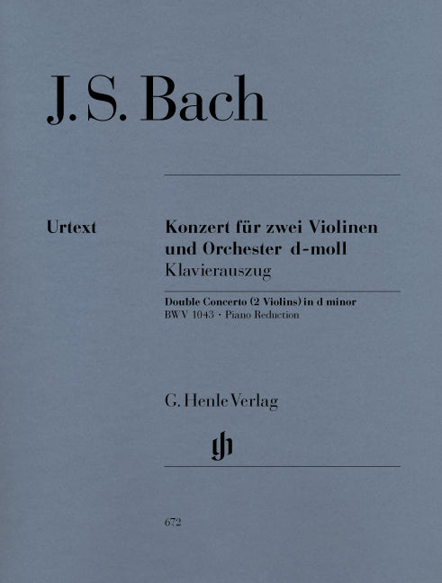 Bach, Concerto BWV 1043 in d (Henle)