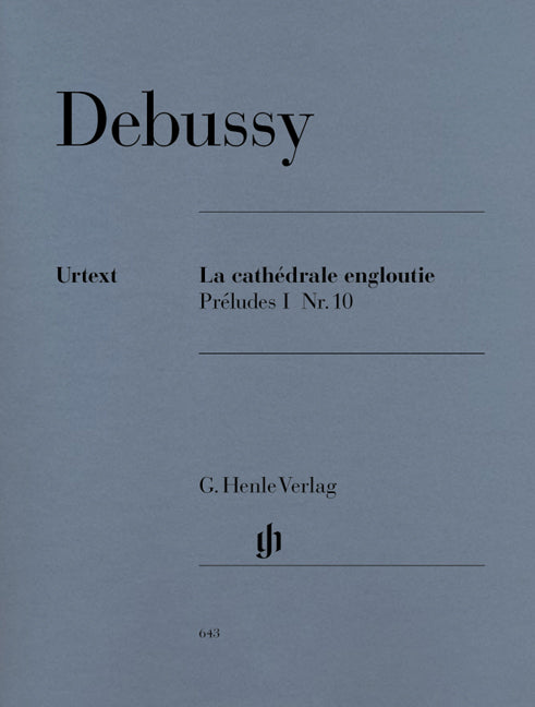 Debussy, Preludes, Cathedrale engloutie (Henle)