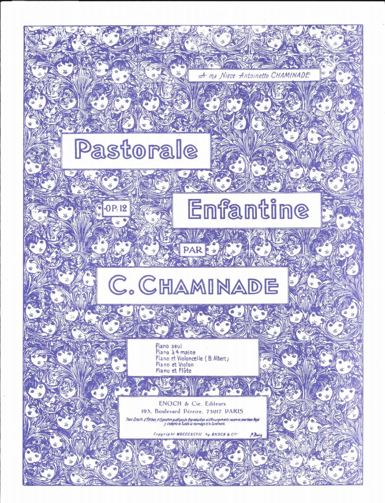 Chaminade, Pastorale enfantine op. 12 (Enoch)