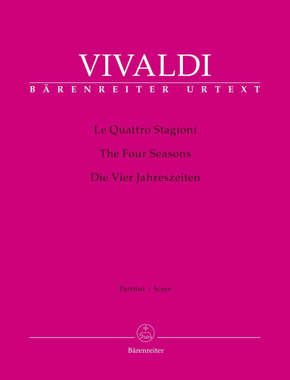 Vivaldi, Le Quattro Stagioni (Partitur) (Barenreiter)