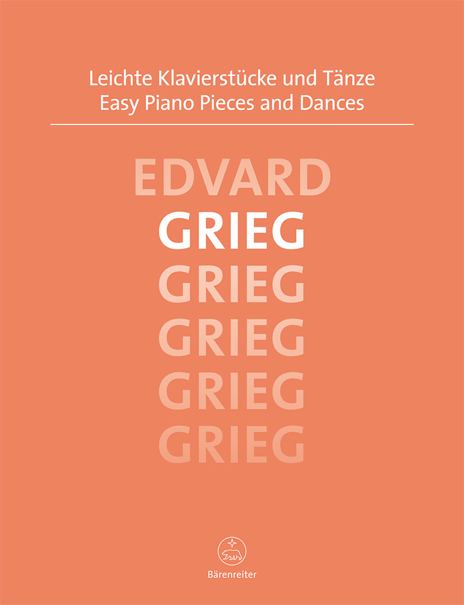 Grieg, Leichte Klavierstucke und Tanze (Barenreiter)