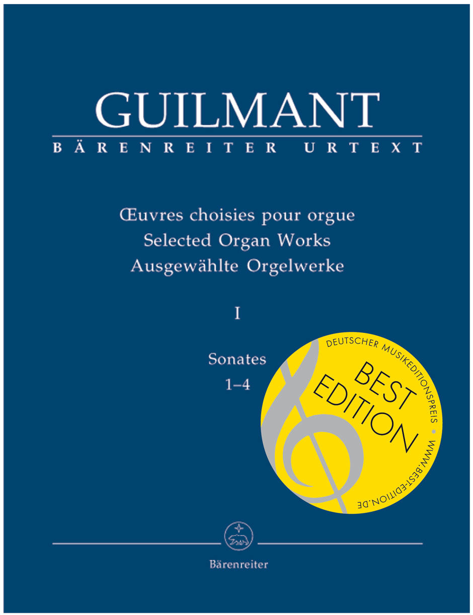 Guilmant, Oeuvres choisies 1 (Barenreiter)