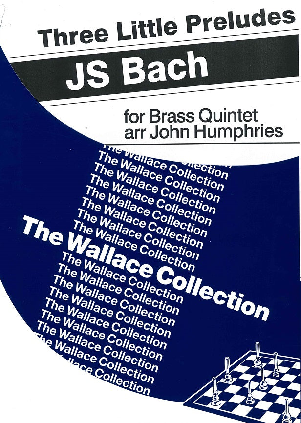 Bach, 3 Little Preludes [933, 936, 928] (Brass Wind Publications)