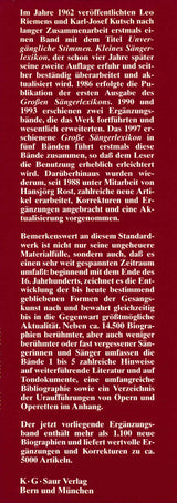Grosses Sangerlexikon 6: Erganz.[3Afl.] (Saur)