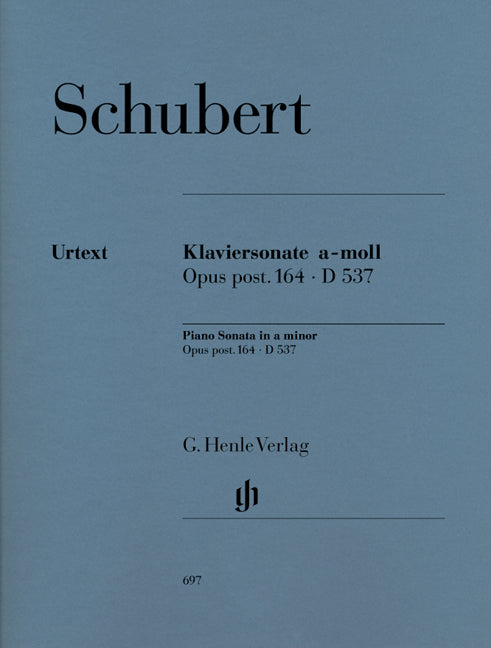 Schubert, Sonata D 537 in a (Henle)