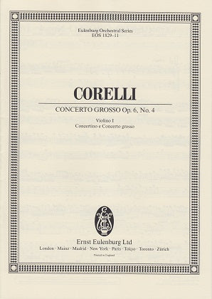 Corelli, Concerto op. 6/4 (Eulenburg/Breitkopf)