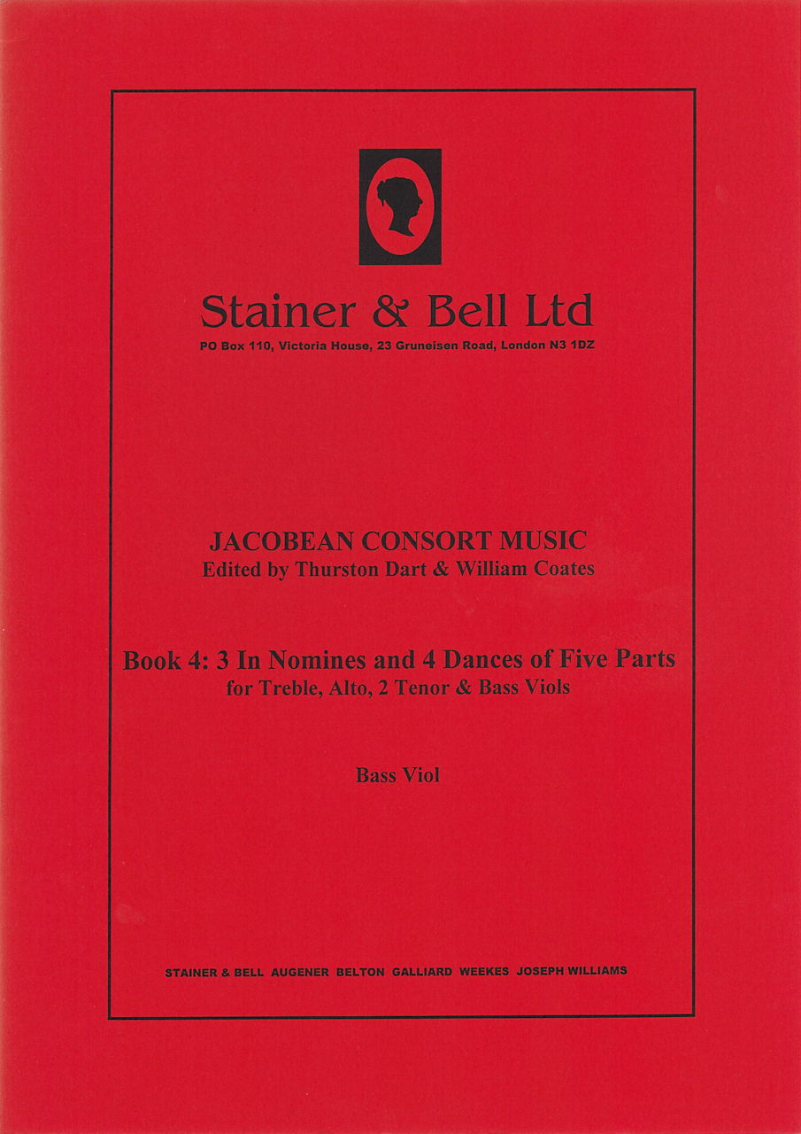 Jacobean Consort Music 4: Parts from MB9 (Stainer & Bell)