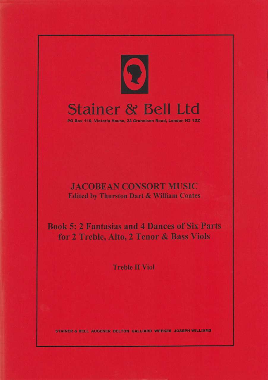 Jacobean Consort Music 5: Parts from MB9 (Stainer & Bell)