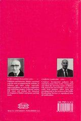 Maltese Oral Poetry and Folk Music (Malta University Press)
