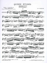 Bach/Delecluse, 15 Etudes (Leduc)