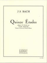 Bach/Delecluse, 15 Etudes (Leduc)