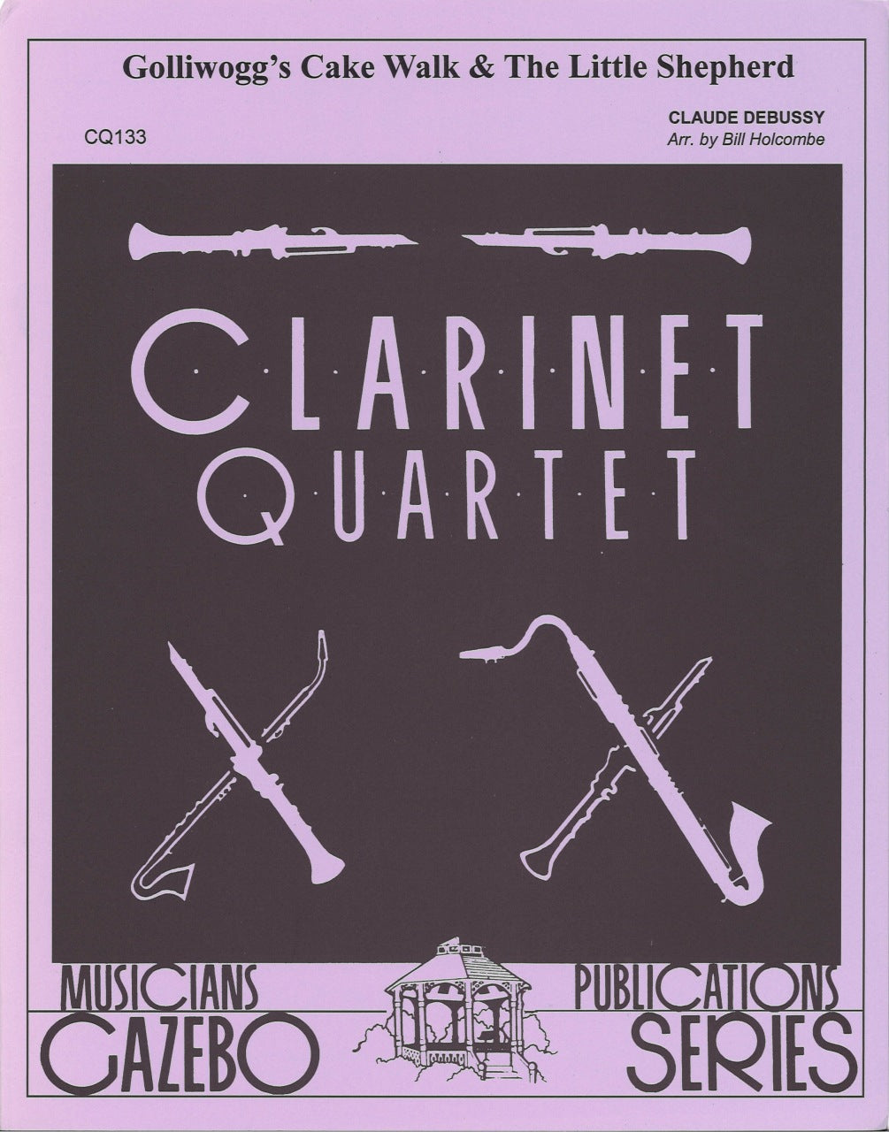 Debussy, Golliwogg's Cake Walk (Quartet) (Musicians Publications)