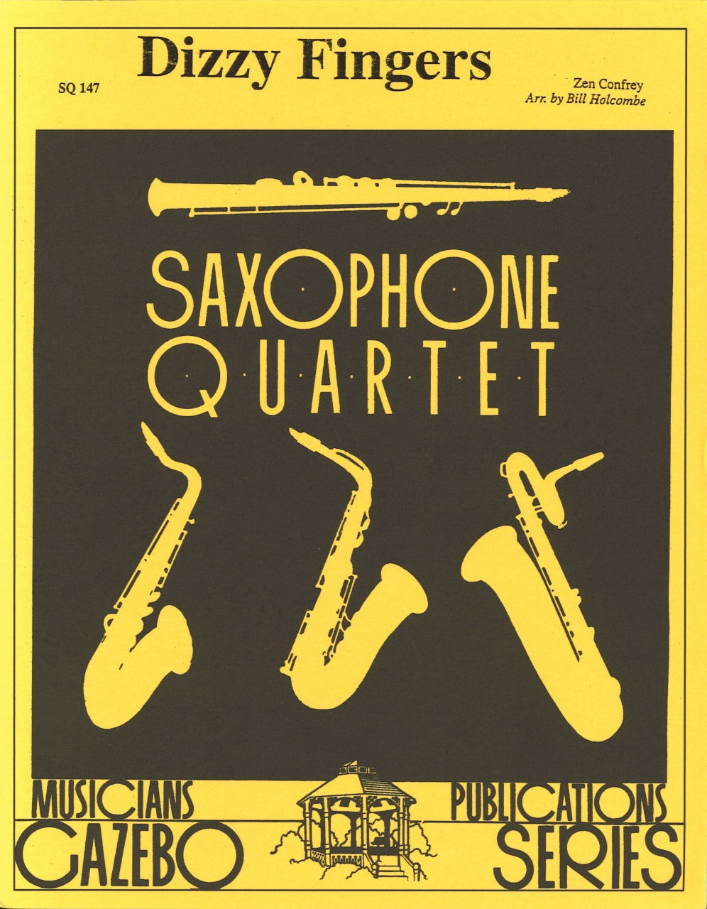 Confrey, Dizzy Fingers (Quartet) (Musicians Publications)