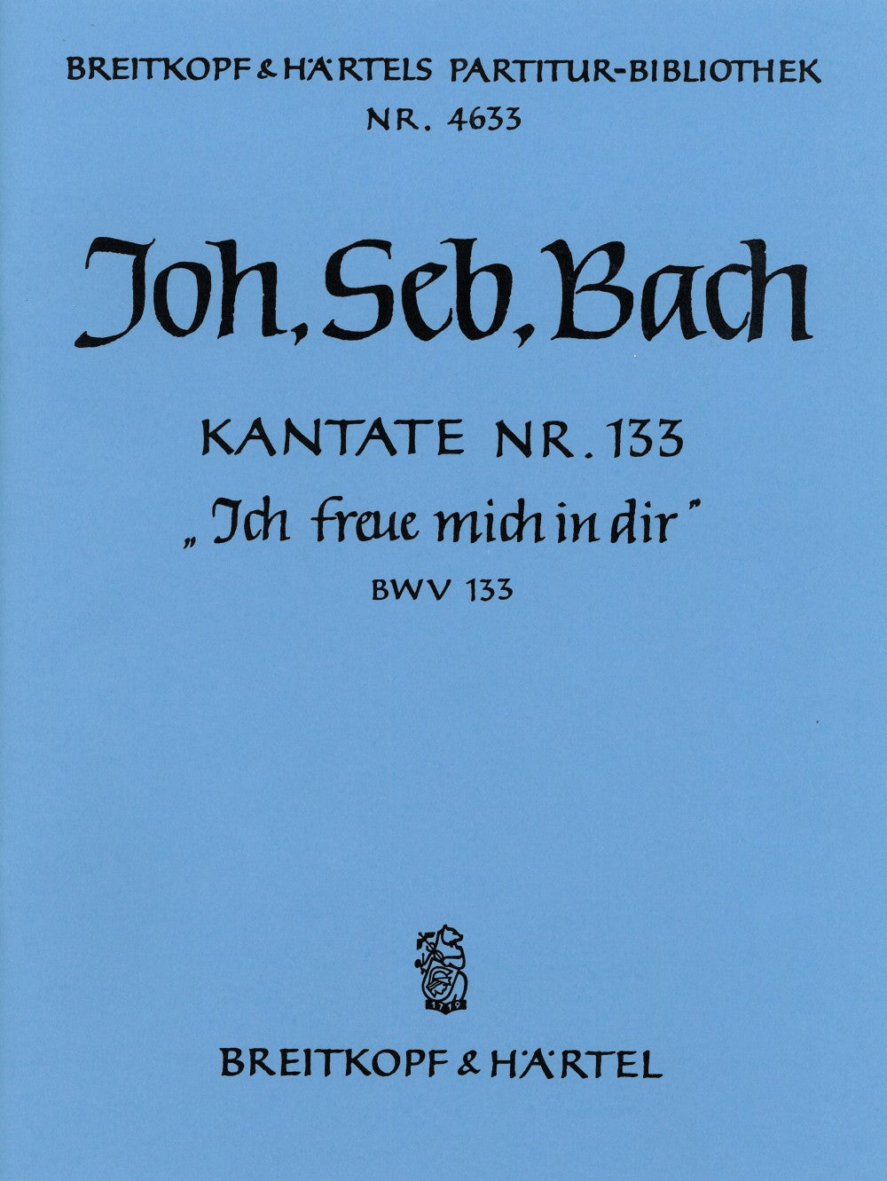 Bach, Kantate BWV 133 (Breitkopf)