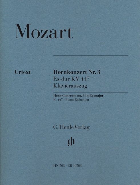 Mozart, Concerto KV 447 (No. 3) (Henle)