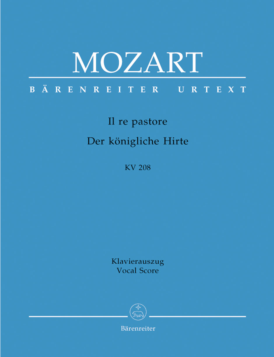 Mozart, KV 208 Il re pastore [I/G] (Barenreiter)