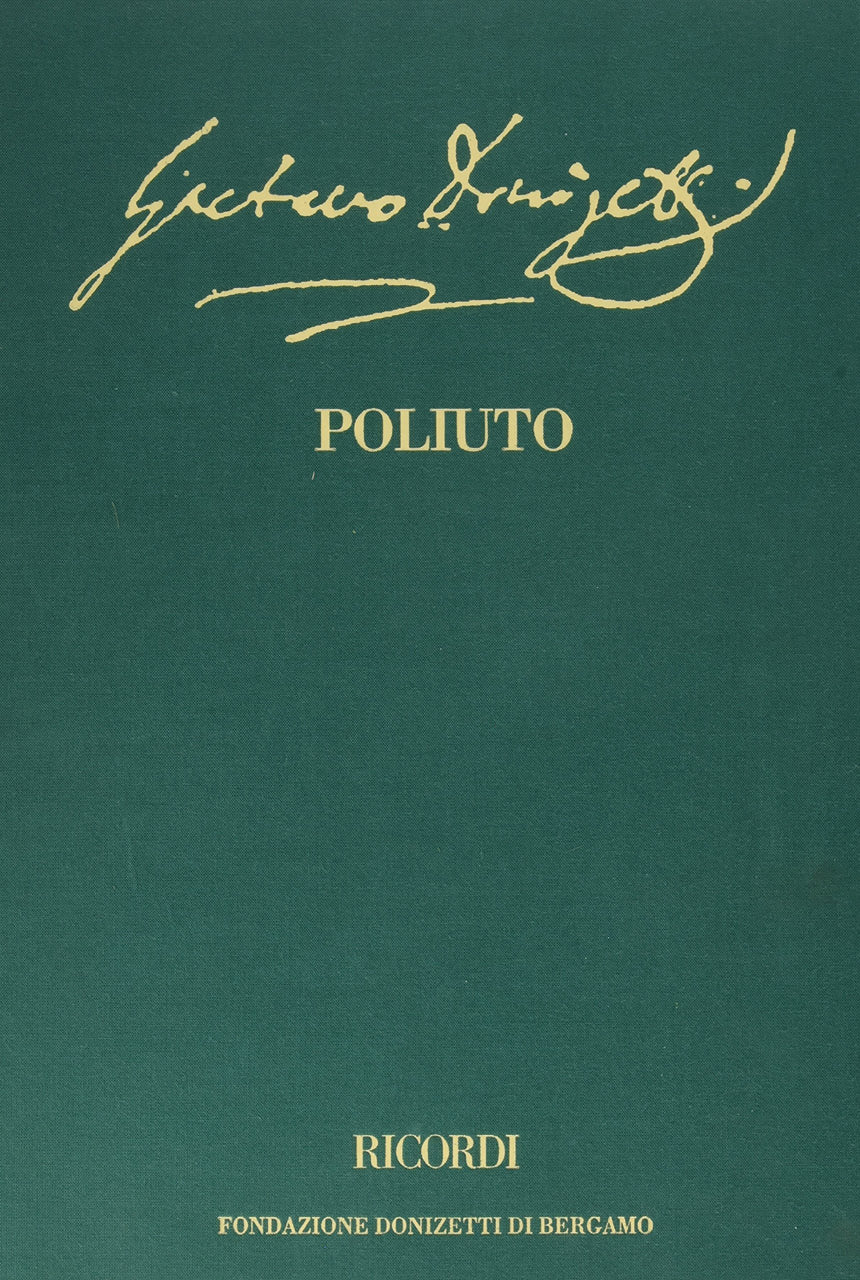 Donizetti, Poliuto (Partitura) (Ricordi)