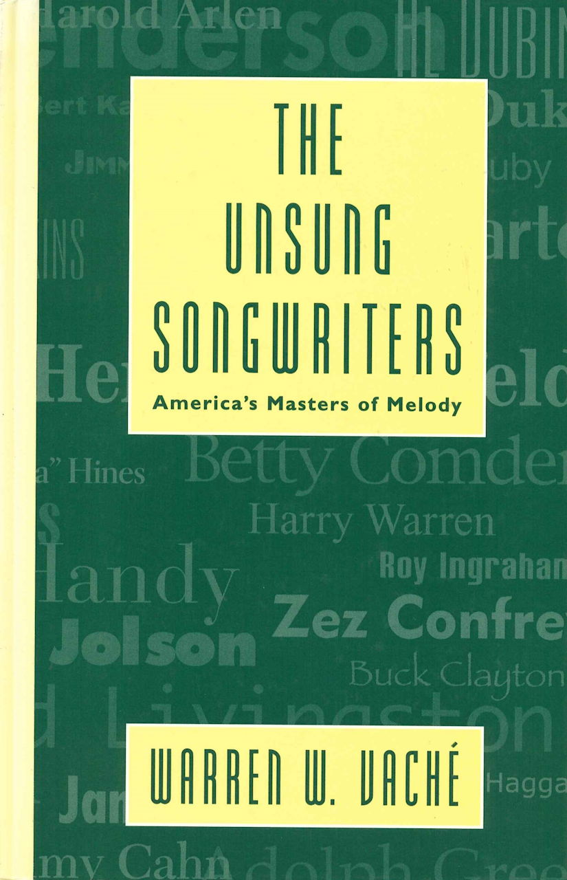 Vache, Unsung Songwriters (Scarecrow Press)