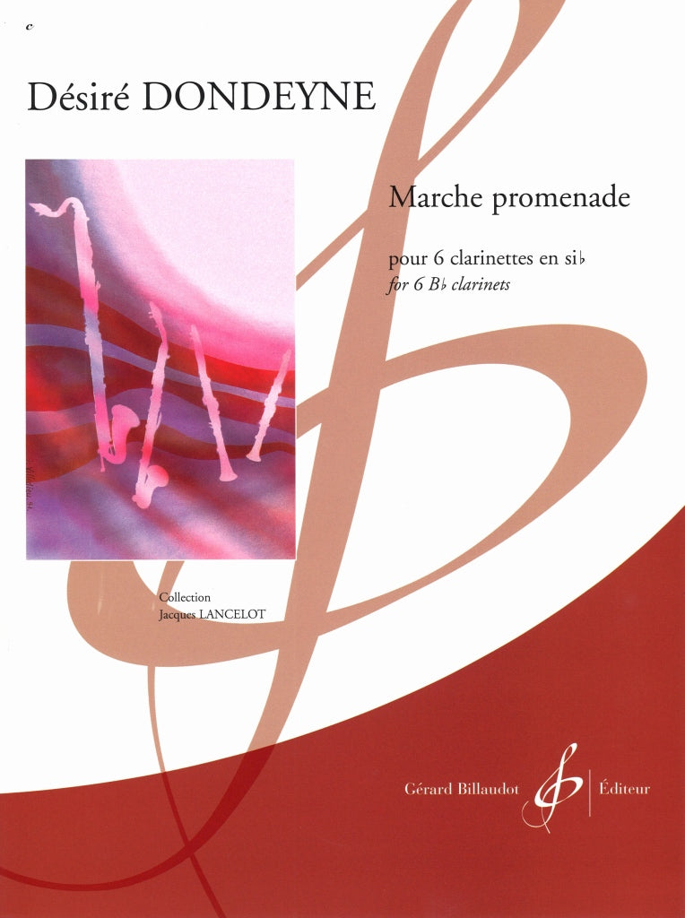 Dondeyne, Marche promenade (6BbCl) (Billaudot)