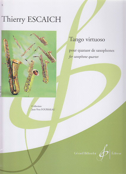 Escaich, Tango virtuoso (SATBr Sax) (Billaudot)