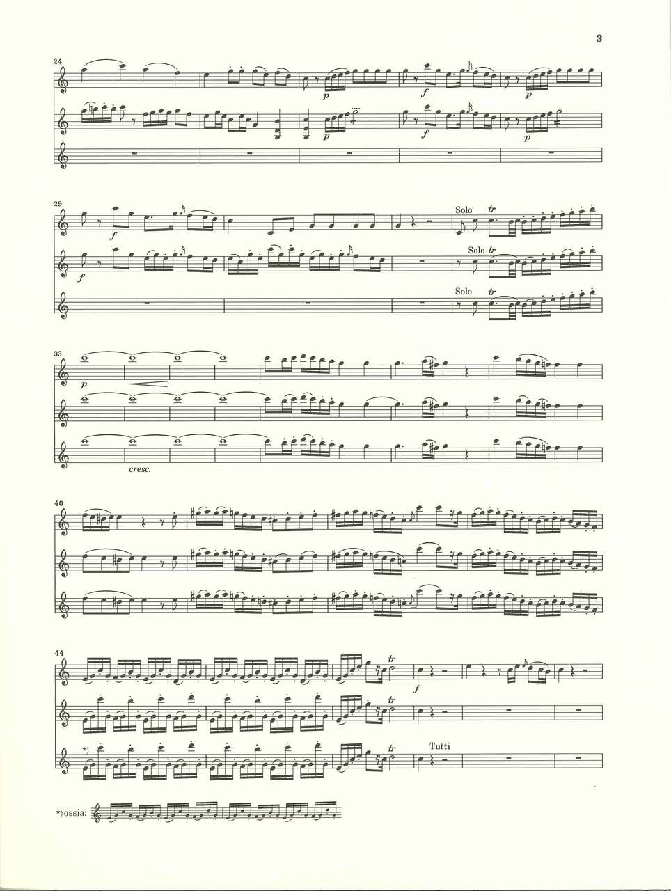 Mozart, Concerto KV 314(285d) in C (Henle)