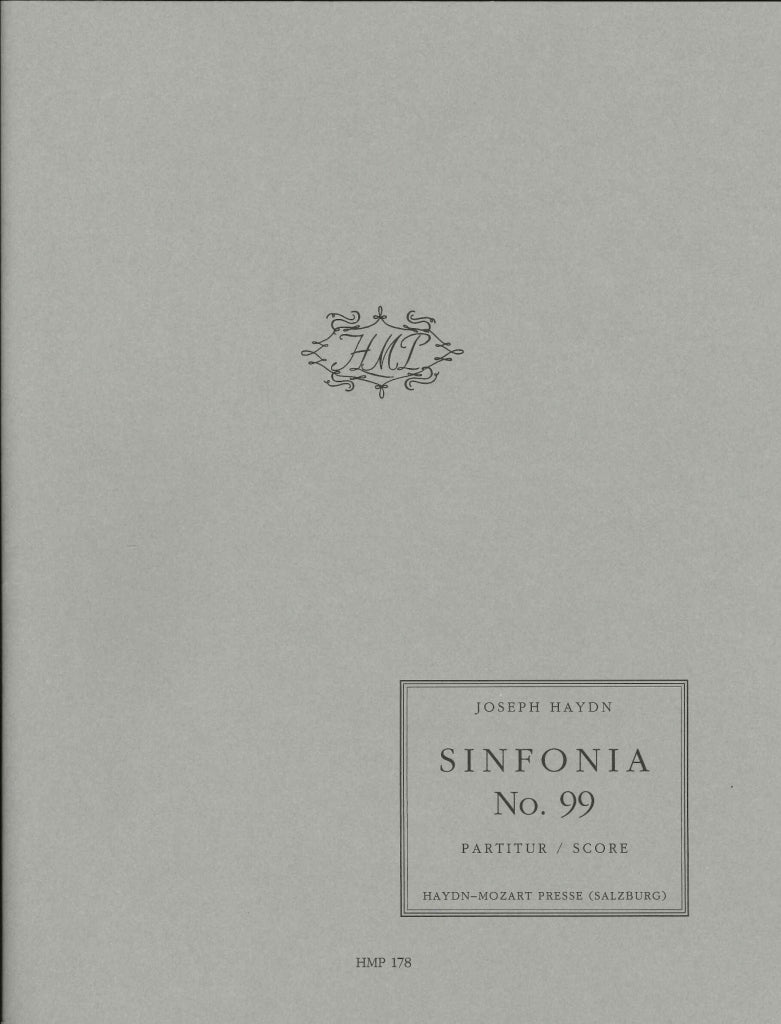 Haydn, Symphony No. 99 Full Score (Haydn-Mozart Presse/Universal)