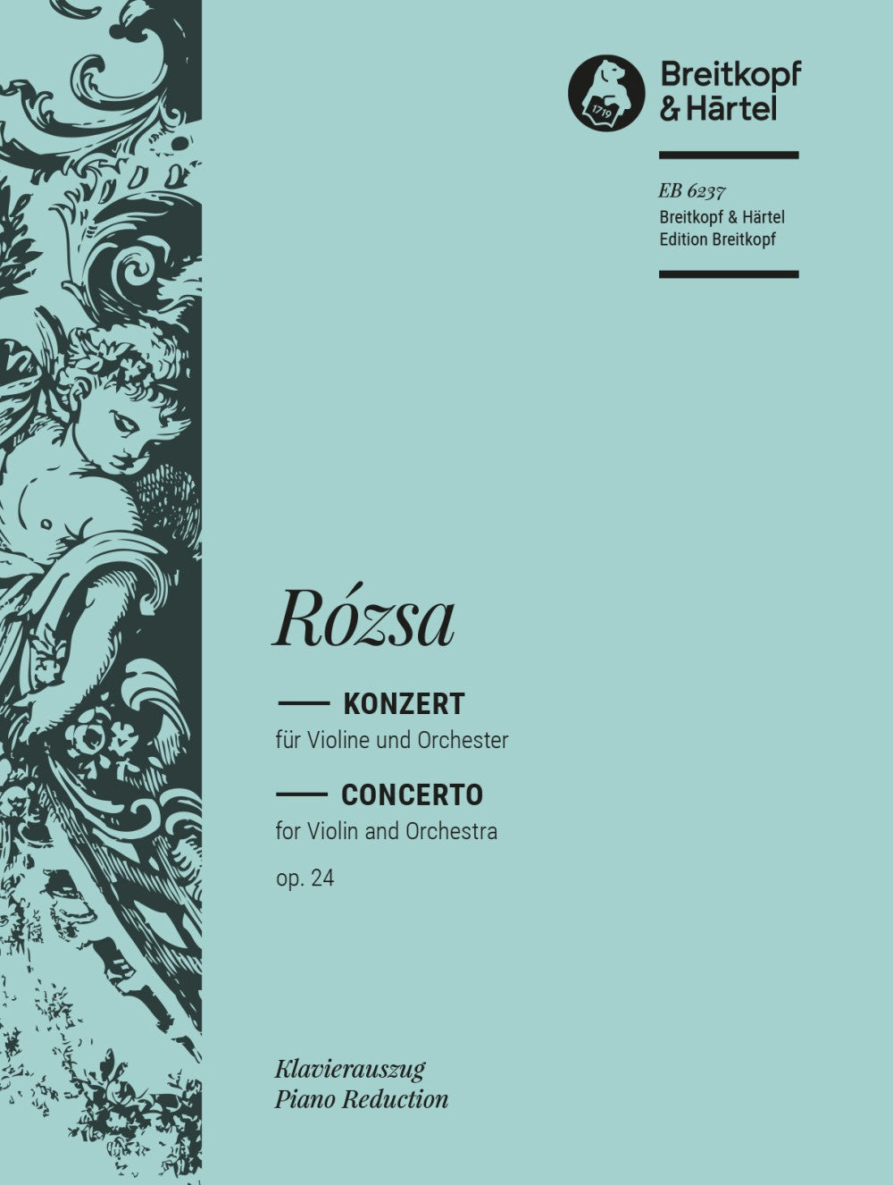 Rozsa, Concerto op. 24 (1953) (Breitkopf)