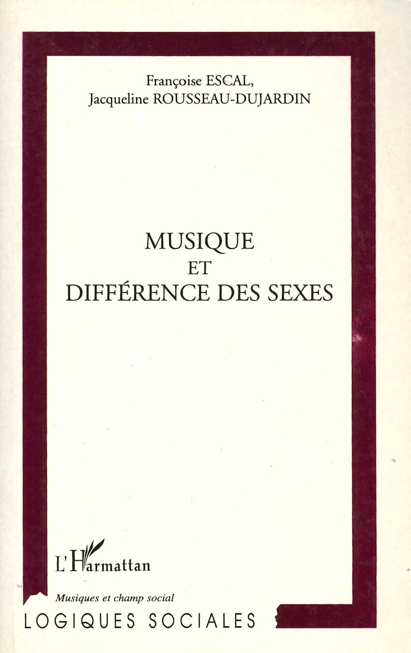 Escal, Musique et difference des sexes (Harmattan, L')