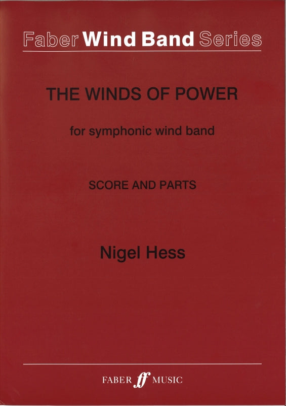 Hess, Winds of Power (Score,Parts) (Faber Music)