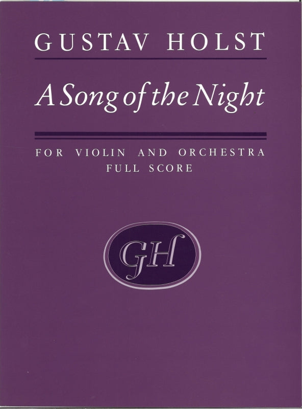 Holst, Song of the Night op. 19/1 (Faber Music)