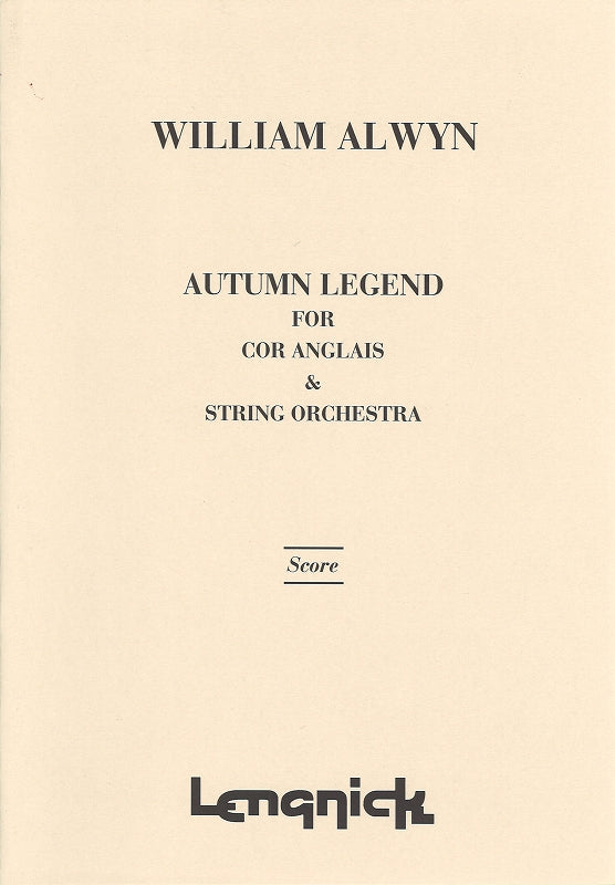 Alwyn, Autumn Legend (EHr,Str) (Lengnick)