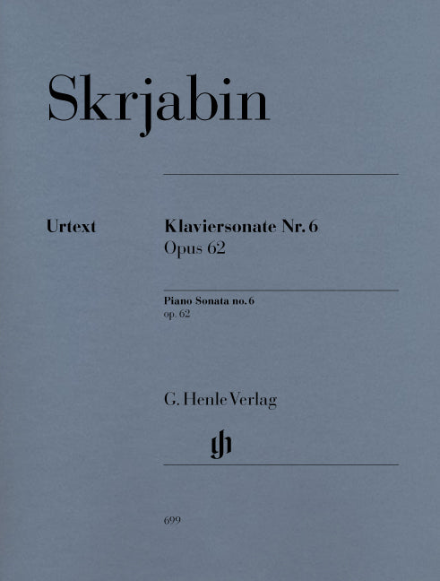 Scriabin, Sonata No. 6 op. 62 (1911-12) (Henle)