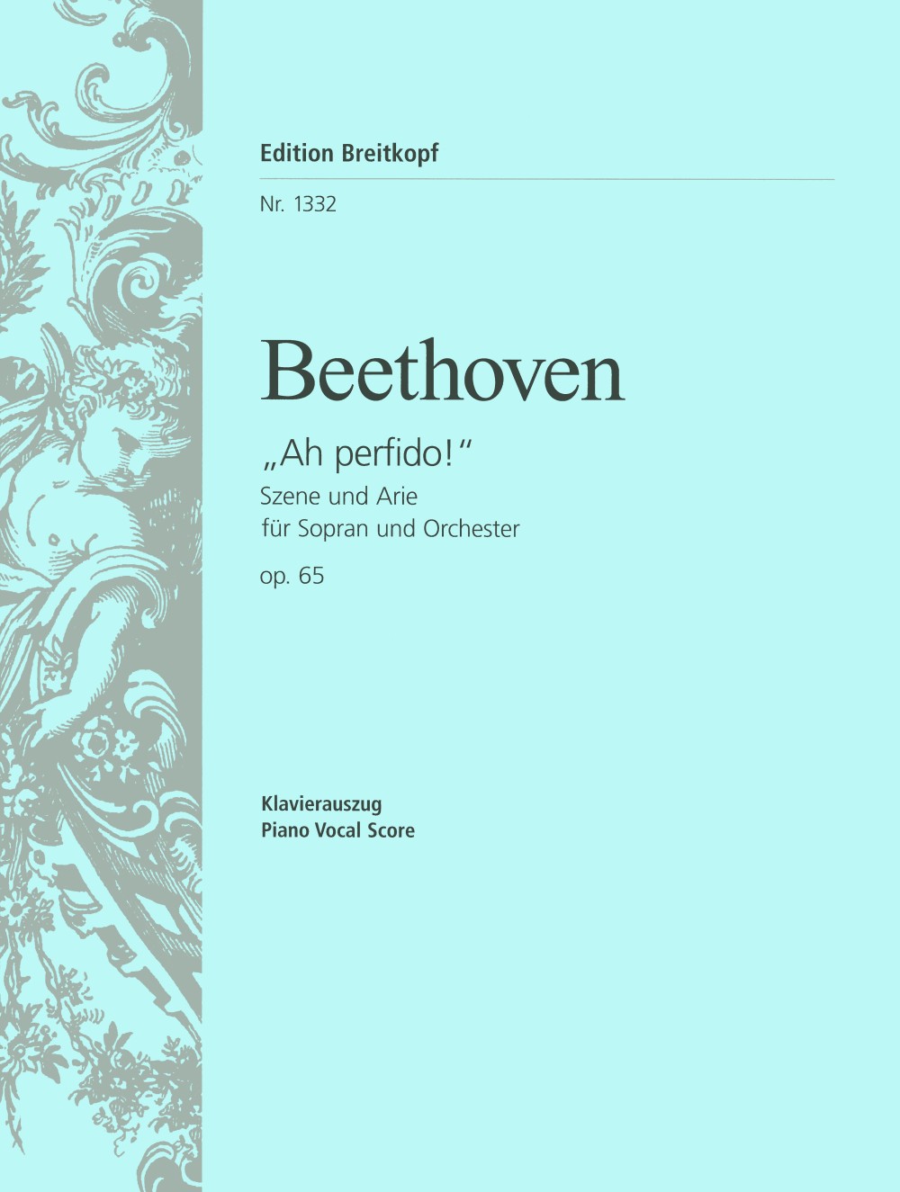 Beethoven, Ah! perfido op. 65 (Sop,Pf) (Breitkopf)