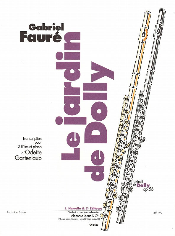 Faure, Dolly 3: Le Jardin de Dolly (Hamelle)