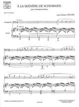 Defaye, A la maniere de Schumann (Leduc)