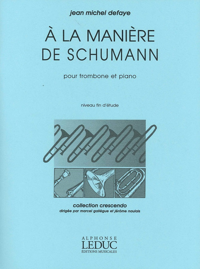 Defaye, A la maniere de Schumann (Leduc)