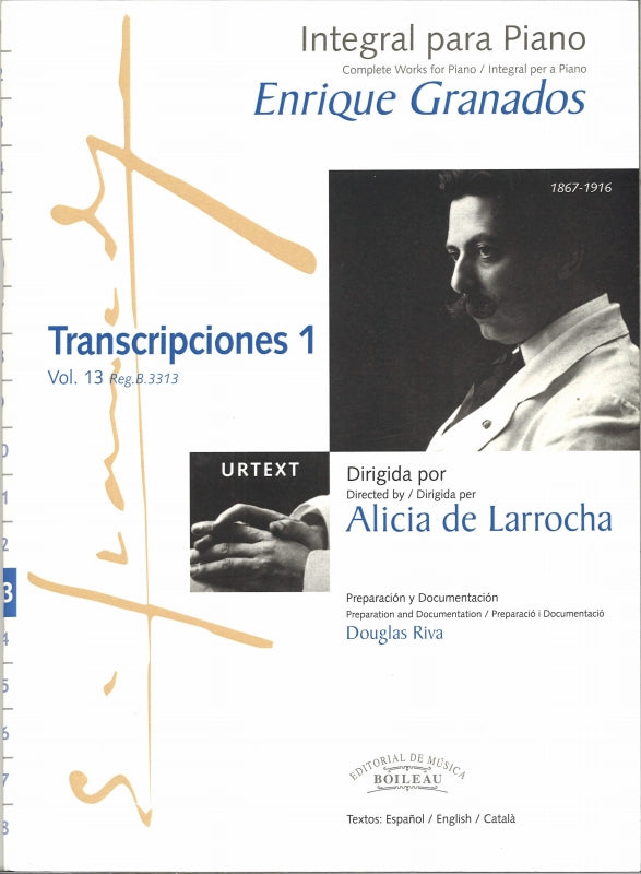 Granados, Integral 13: Transcripciones 1 (Boileau)