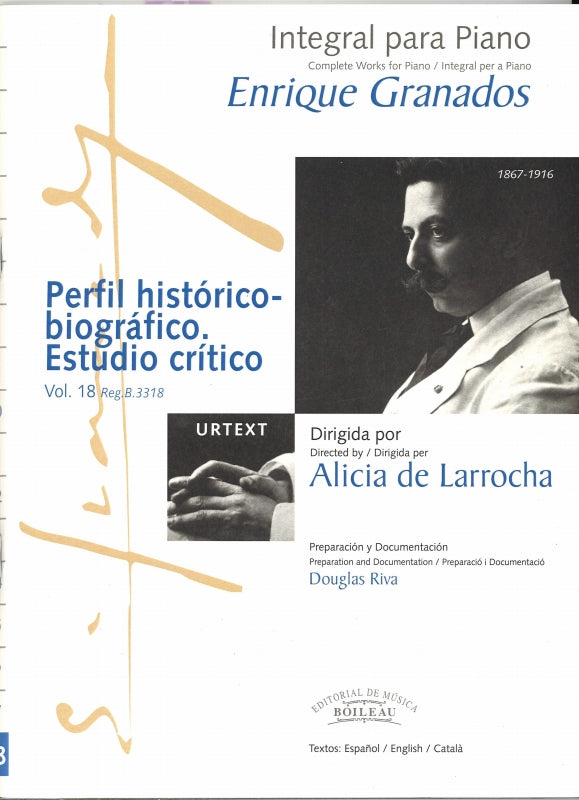Granados, Integral 18: Estudio critico (Boileau)