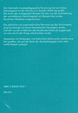 Weigele, Zur Geschichte der Musikpadag. (Wissner)
