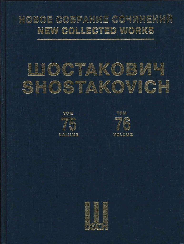 Shostakovich, Motherland op. 63 (DSCH Publishers)