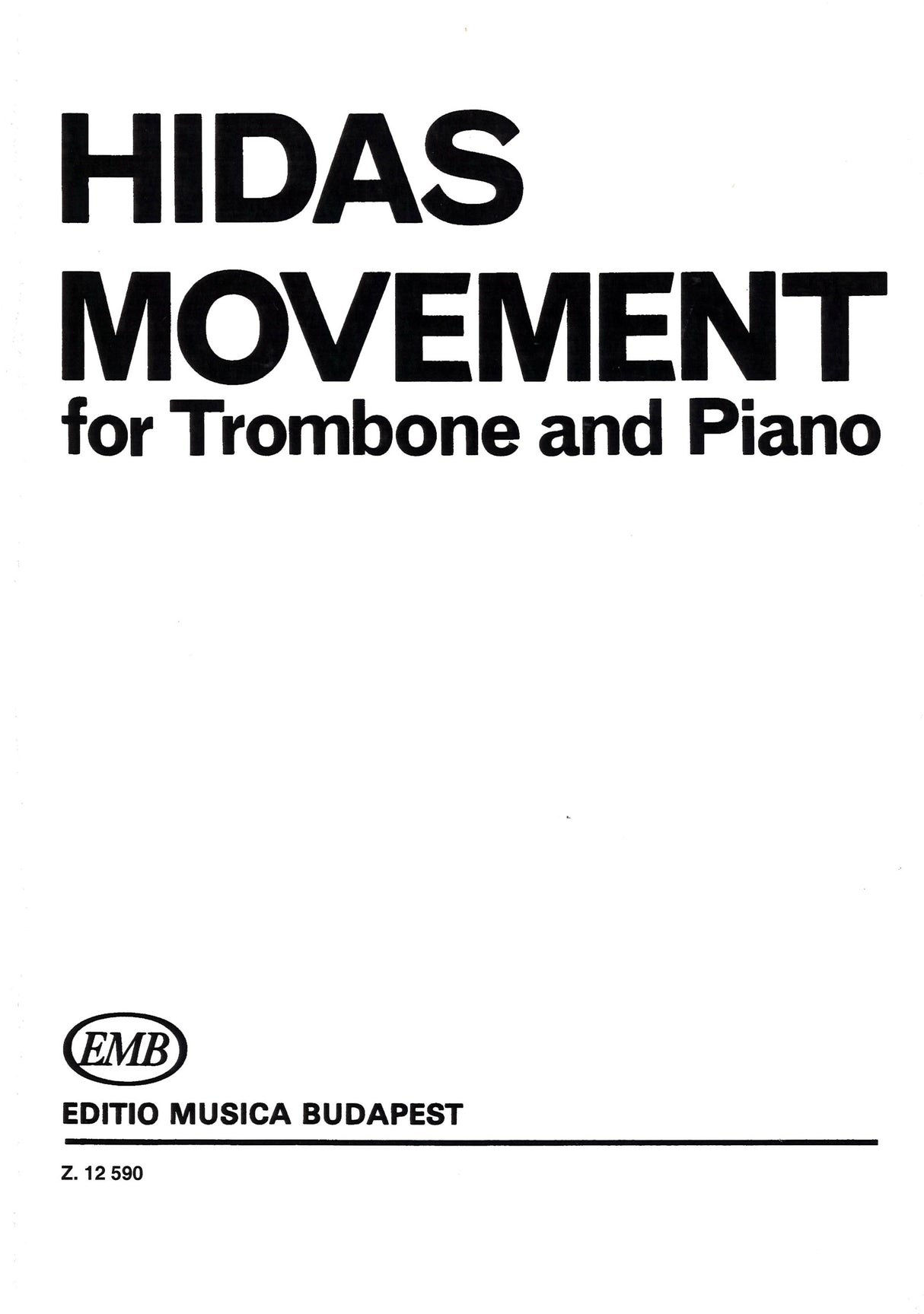 Hidas, Movement (Editio Musica Budapest)