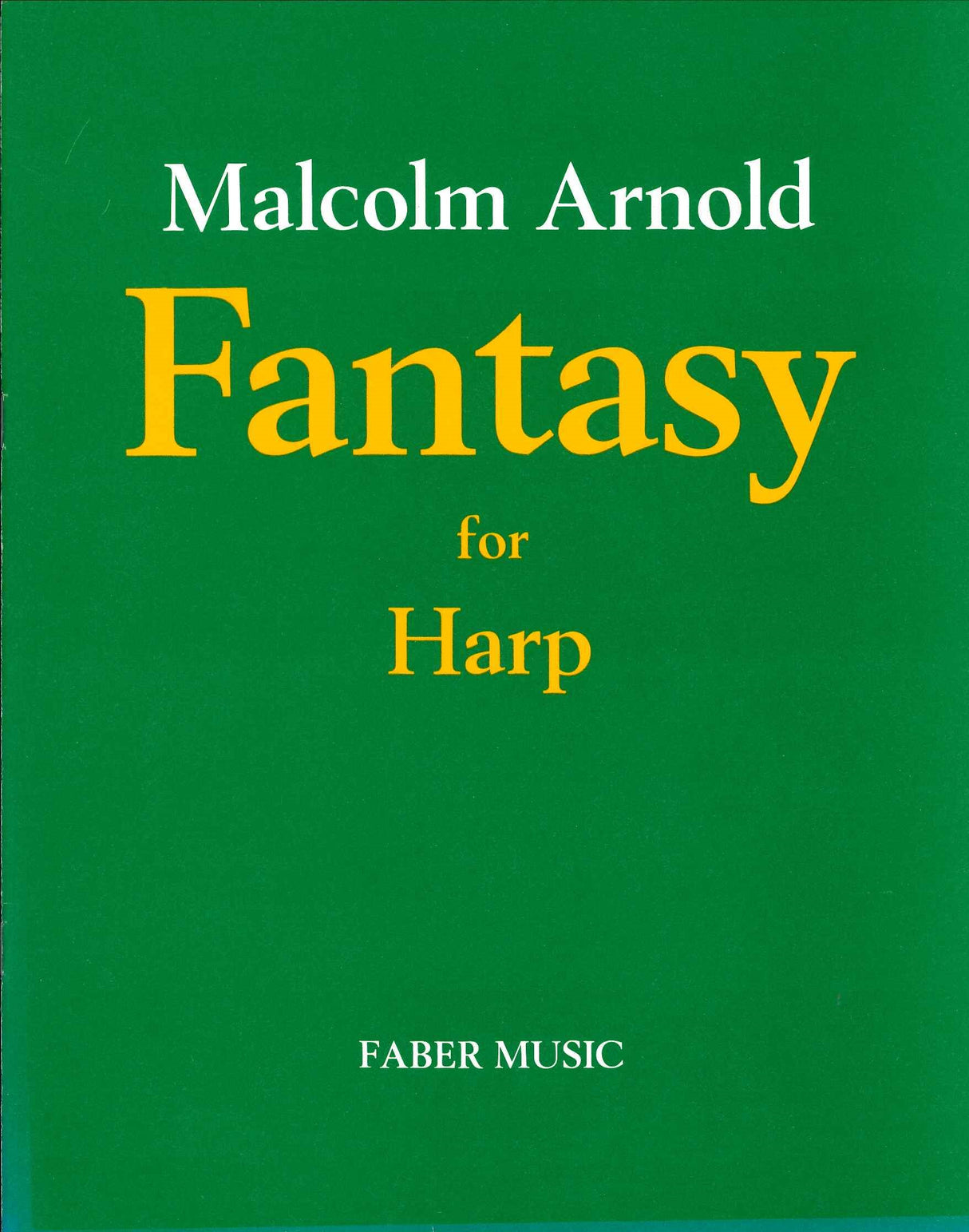 Arnold, Fantasy for Harp op. 117 (Faber Music)