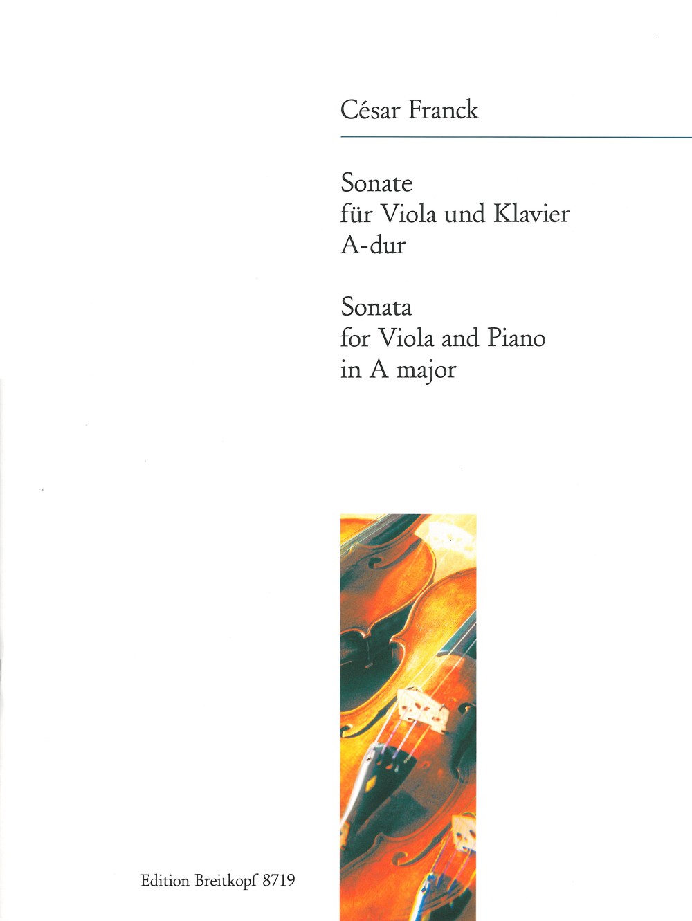 Franck, Sonate in A (Schwartz) (Breitkopf)